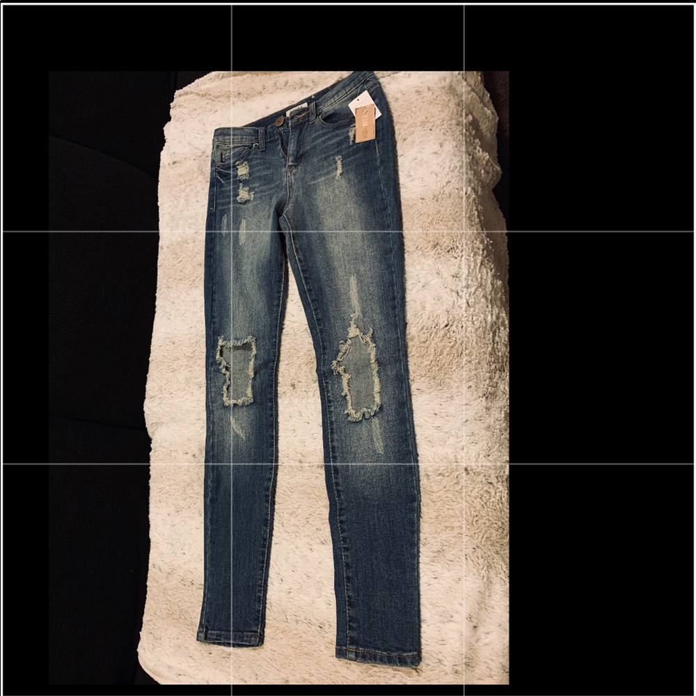 High Rise Skinny Jeans